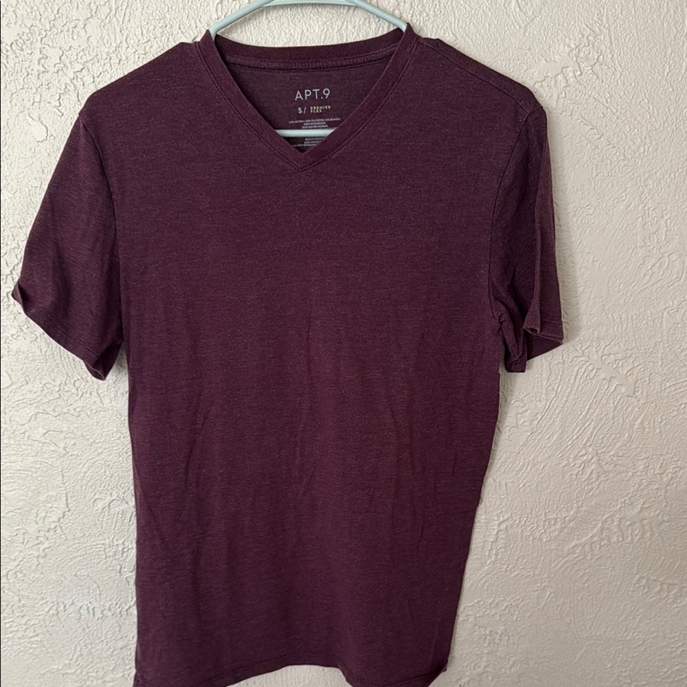 Apt. 9 Blue, Purple & Grey Short Sleeve Tees